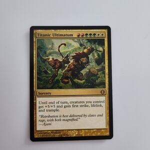 Titanic Ultimatum [Shards of Alara] Magic MTG